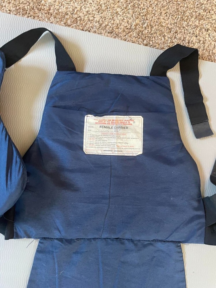 Second Chance Body Armor Bullet Proof Vest WOMENS MEDIUM