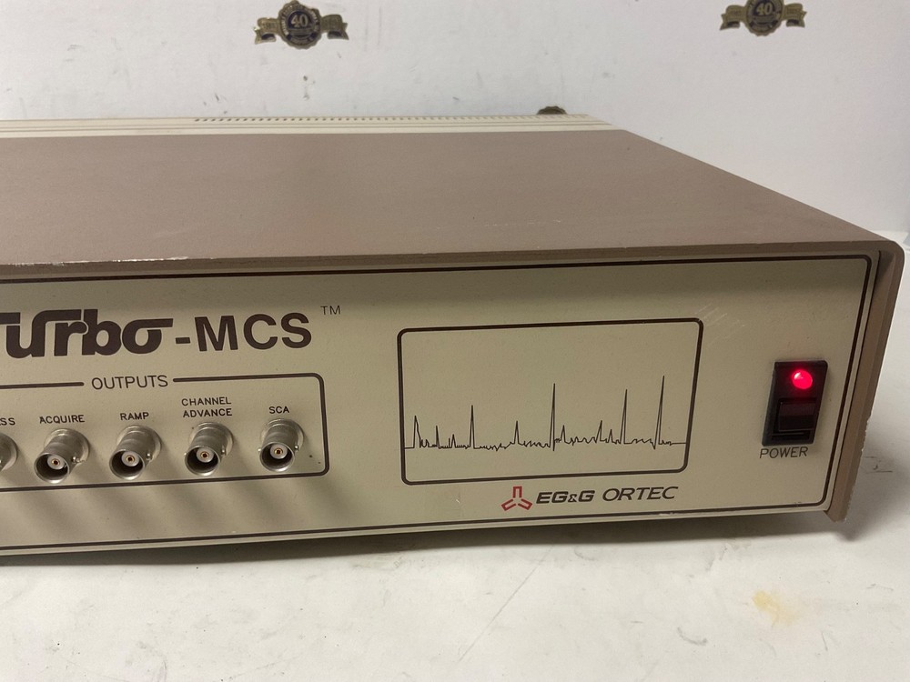 EG&G ORTEC Turbo-MCS model 914 TURBO-MCS Multichannel Analyzer Inputs Outputs
