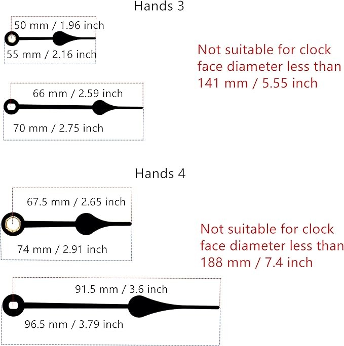 Quartz Clock Movement Hour Switch Trigger Wire model 12888