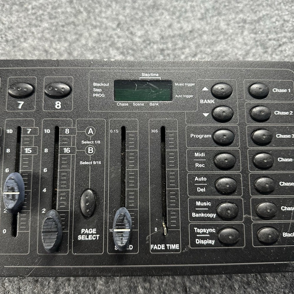 Elation DMX Programmer Channel Tabletop Lighting Controller OPERATOR 192 Untestd