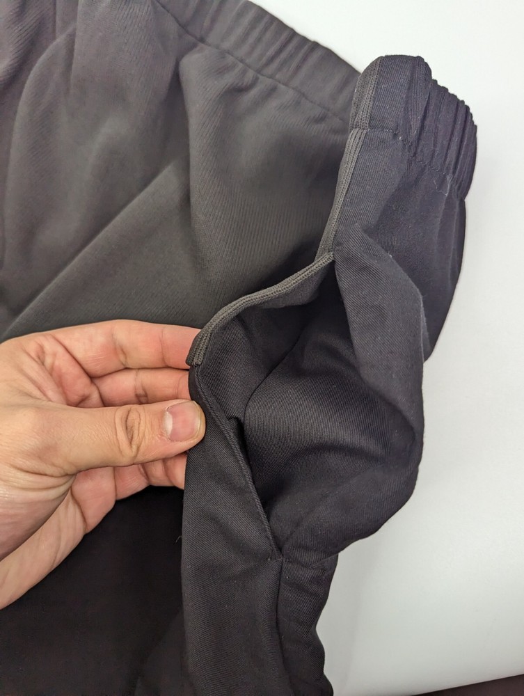 McDonalds Maternity Employee Uniform Work Pants Size 2XL Regular Black