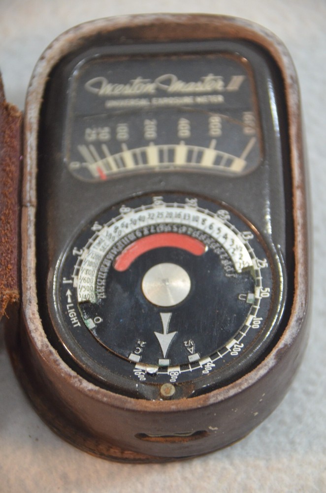 Weston Master II Universal Exposure Meter with Case Model 735