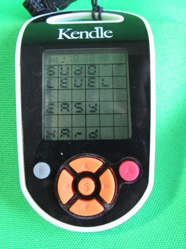Handheld Pocket Sudoku Electronic Game TESTED WORKS