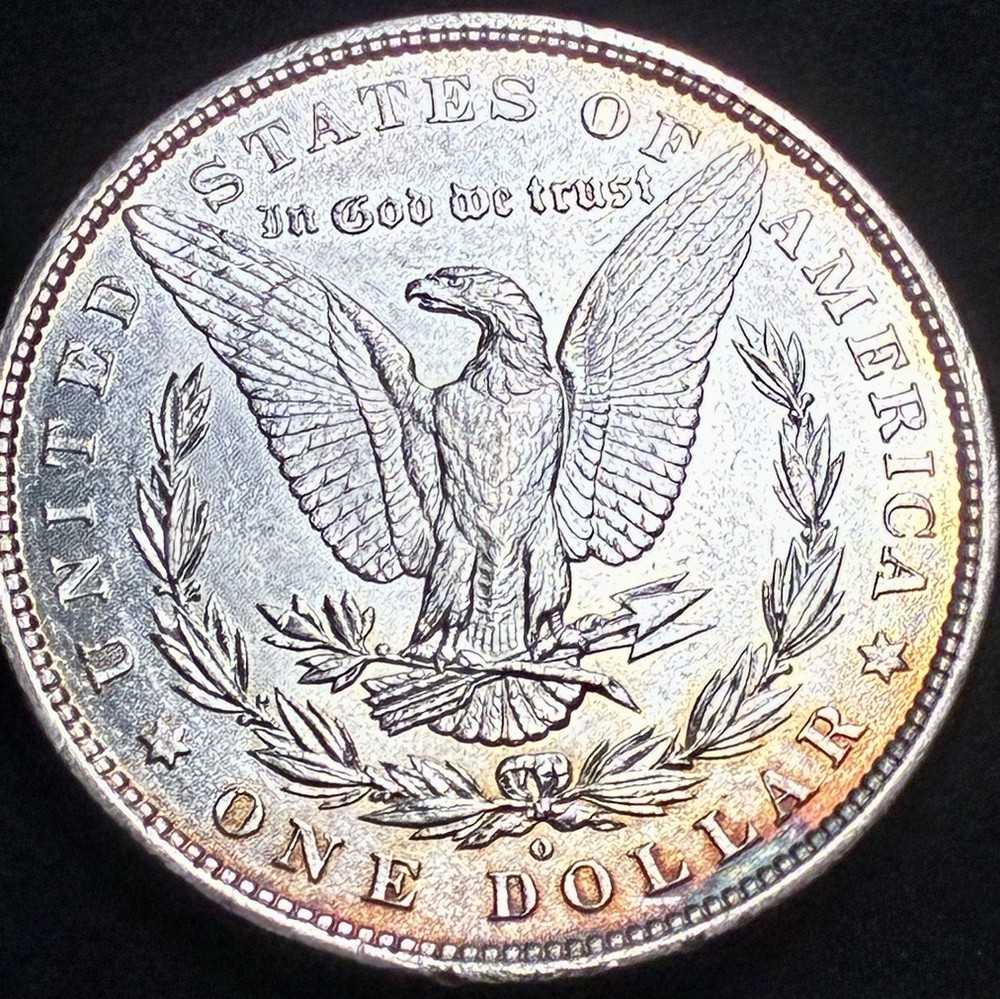 1880-O Morgan Silver Dollar (BETTER DATE, ORIGINAL LUSTER) UNC+++