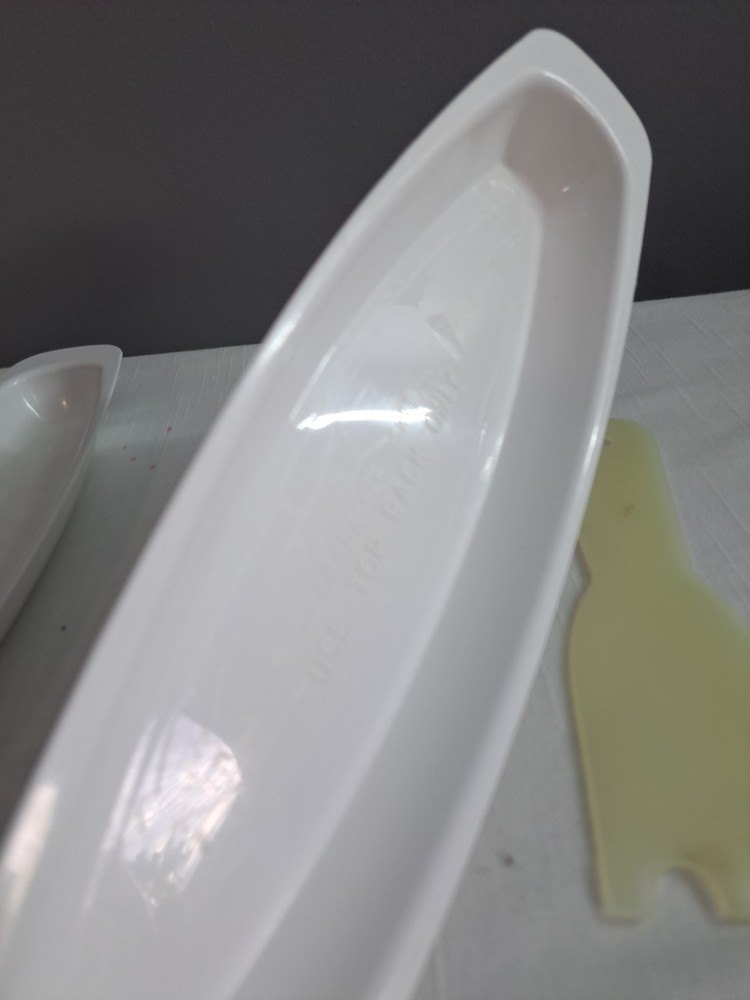 2 George Foreman Grill Drip Trays And Scraper
