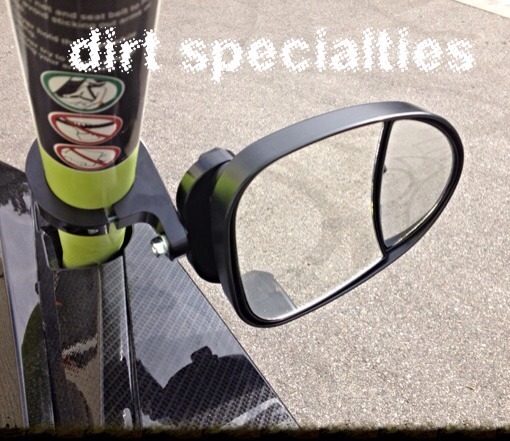 CANAM COMMANDER UTV Side View Mirror Set (Fits 2.00" roll bar)