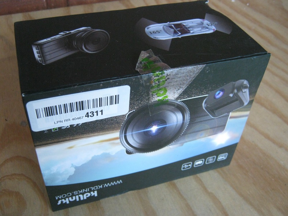 KDLINKS DX2 Car Camcorder DashCam 290* Wide Angle Coverage