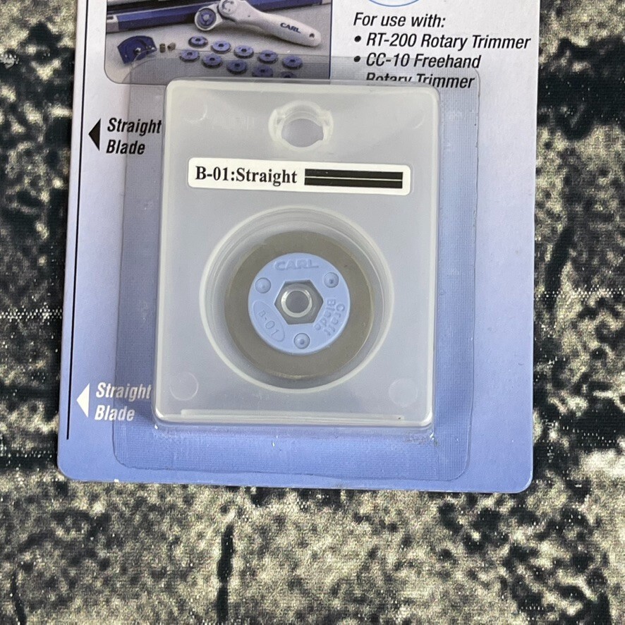 Carl Bidex Straight B-01 Professional Trimmer Blade replacement RT series
