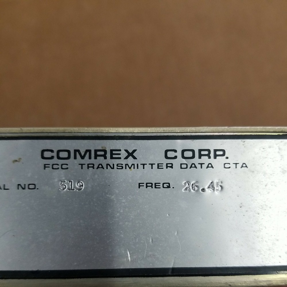 Comrex CTA Cue Transmitter Frequency 26.35