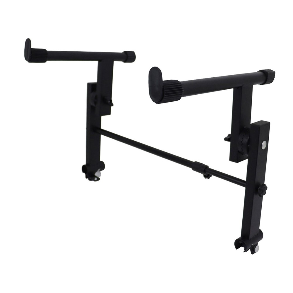 2 Tier Keyboard Stand Adjustable Width Electronic Piano Stand