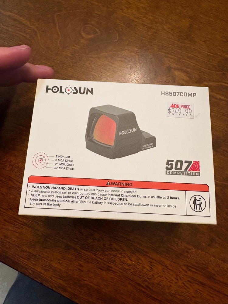 Holosun HS507COMP OEM Carrying Case Box