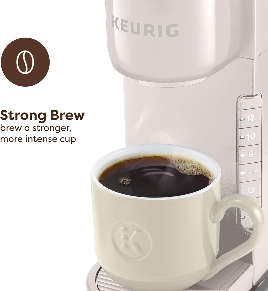 K-Express Single Serve K-Cup Pod Coffee Maker, 3 Brew Sizes, Strong Button Featu
