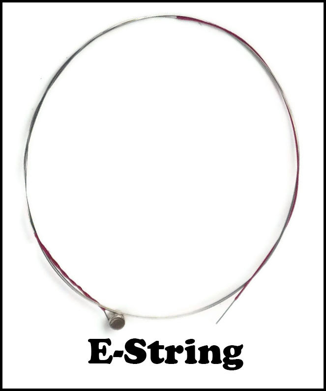 Violin Fiddle Steel String E-1 String for Student Violin in 3/4, 4/4 Full Size