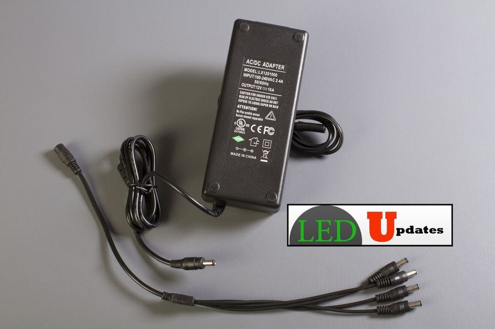 LEDUPDATES 60ft Brightest Blue STOREFRONT LED LIGHT 5630 + UL Listed Power