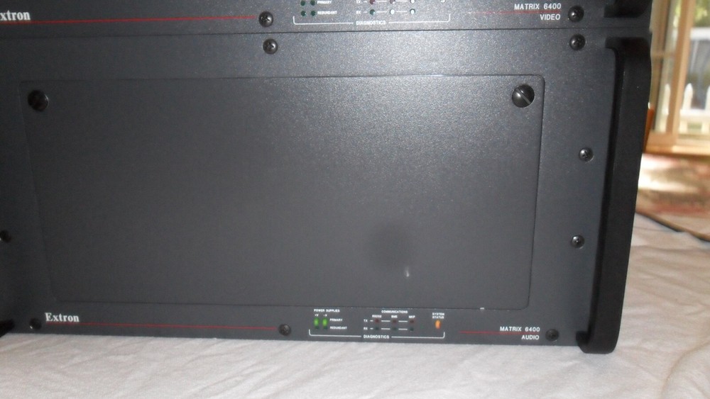 extron video and audio matrix 6400