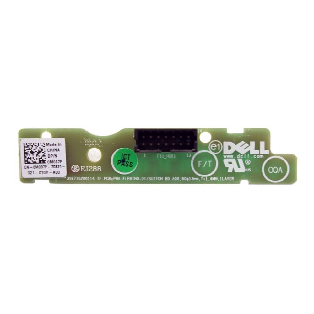Dell OptiPlex 960 980SFF Power Board LED Button Control Panel M037F 316775200114