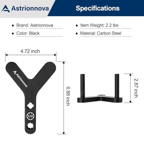 – Suspension Bushing Removal Tool Compatible Lower Control Arm Prying Tool
