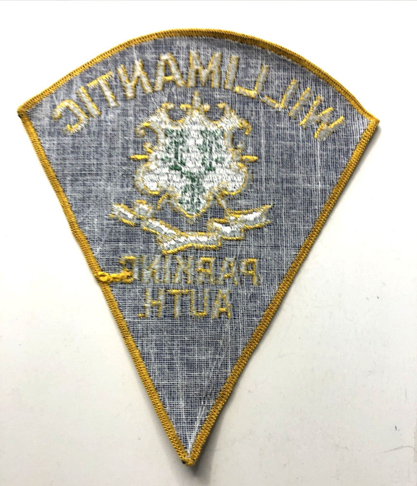 Willimantic-Parking Division/Authority Police Patch-older