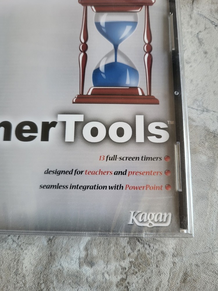 Kagan Decision Timer Tools V4.2 PC & Mac Interactive Whiteboard - New & Sealed