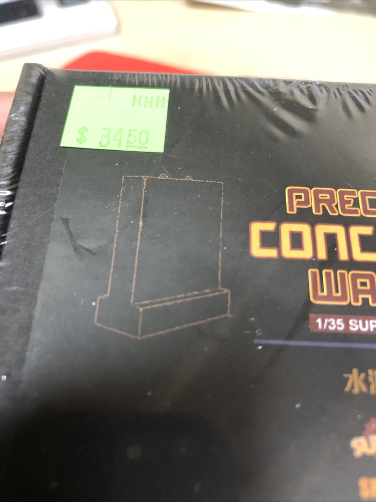 Meng 1/35 scale Precast Concrete Walls