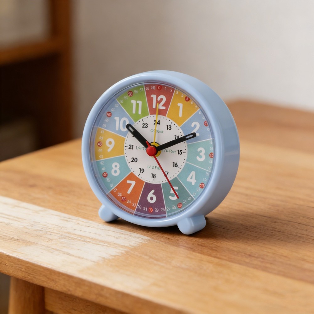 Kid's Classroom Clock Analog And Digital Time Learning Comprehensive Time Tool