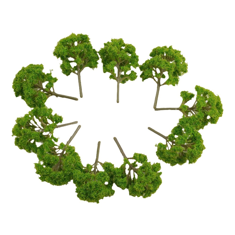High Simulation Effect 9cm HO OO Scale Model Trees for Train Railroad Layout