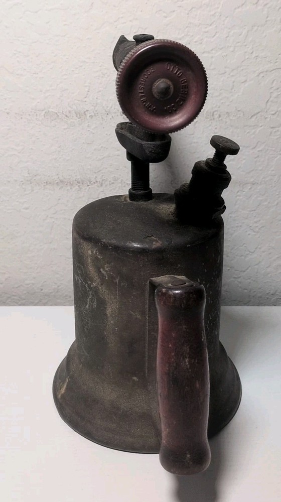 Vintage 10" Brass Blow Torch B396