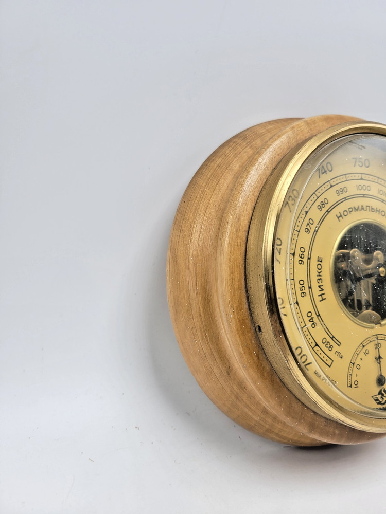 Russian Barometer Climate Rain Storm USSR