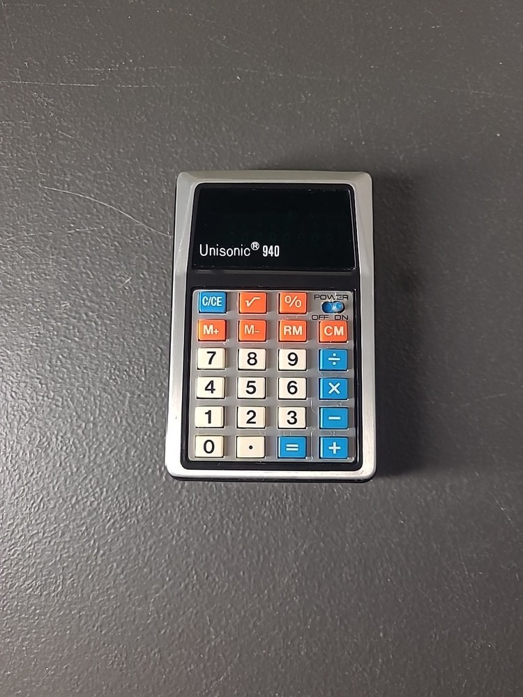 UNISONIC 940(C) Pocketable Calculator