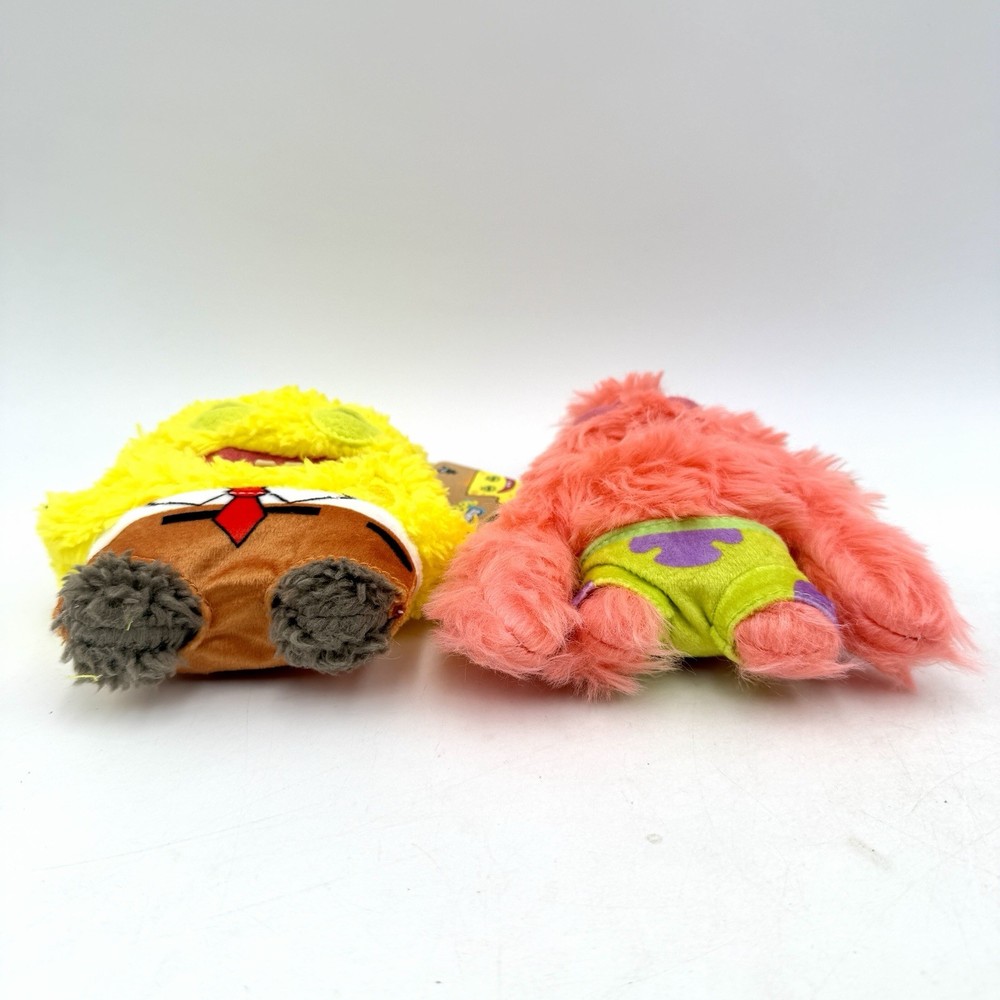 Fuggler SpongeBob Squarepants SPONGEBOB & PATRICK 5" Keyring Keychain Set NEW