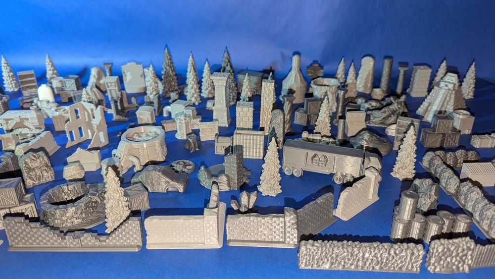 203 Pieces of scatter terrain bundle