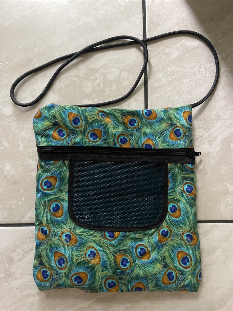 NEW: Sugar Glider Bounding Pouch - Peacock - 9x8
