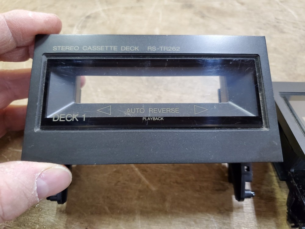 Technics RS-TR262 Double Cassette Deck Doors 1 and 2, Pair