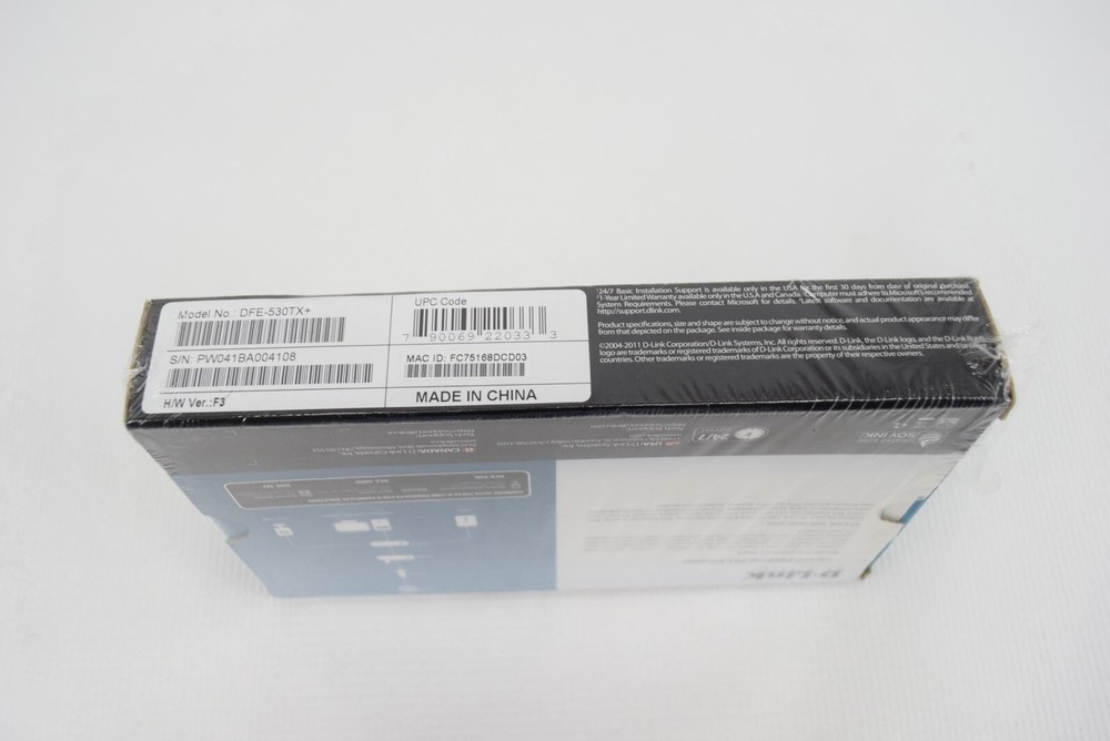 D-Link DFE-530TX+ 10/100 Desktop PCI Adapter