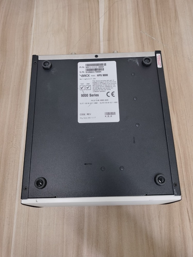 (LOT OF 2) VBRICK 9000 ENCODER HPS 9000 *NO POWER ADAPTER*
