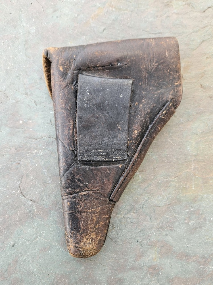 Original German Walther PP Leather Holster Marked Inside Flap