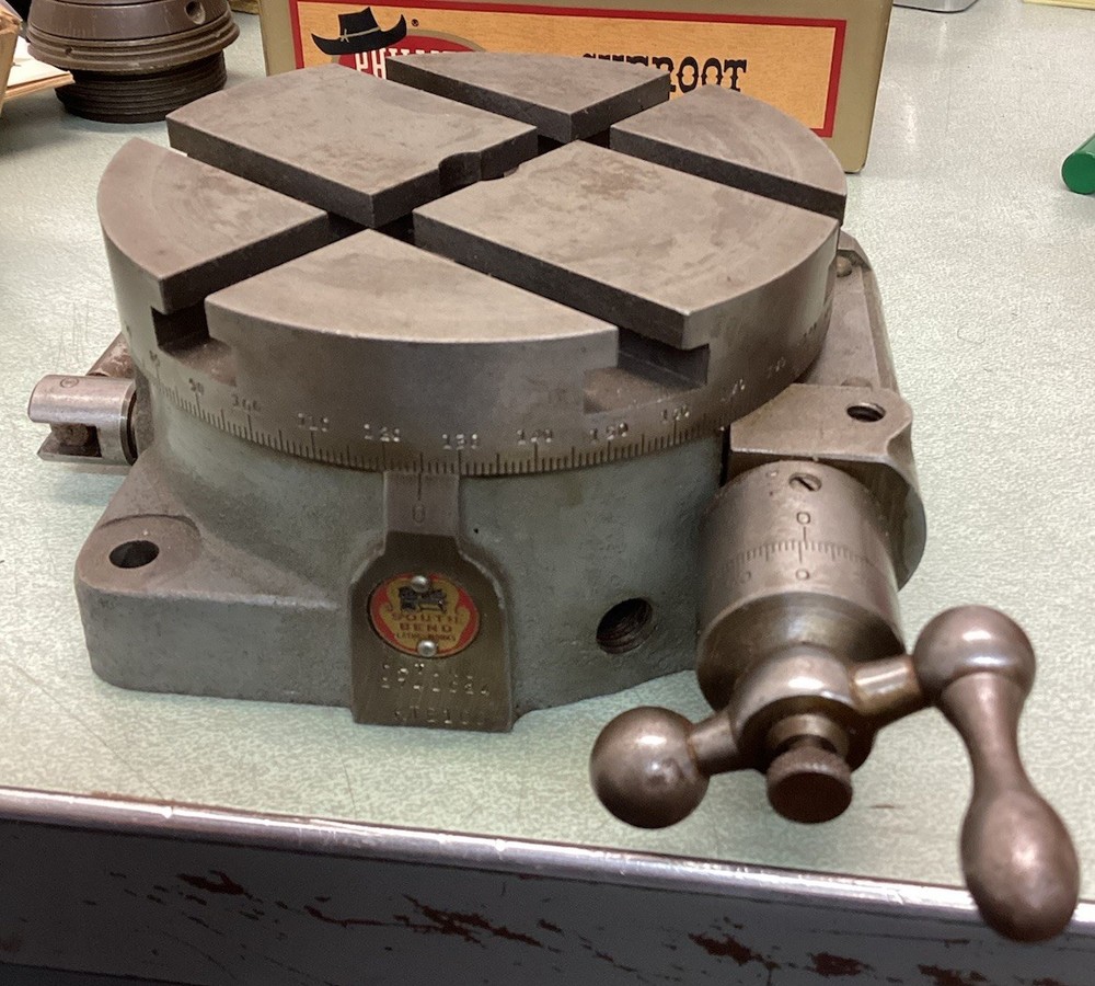 SOUTH BEND RTB100 Rotary Index Table Excellent Condition