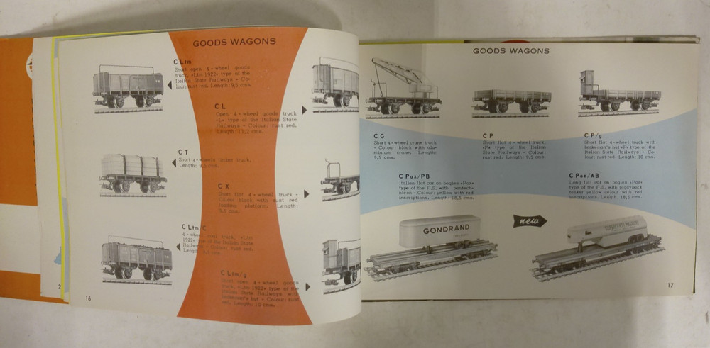 Rivarossi HO Scale 1959 General Catalog