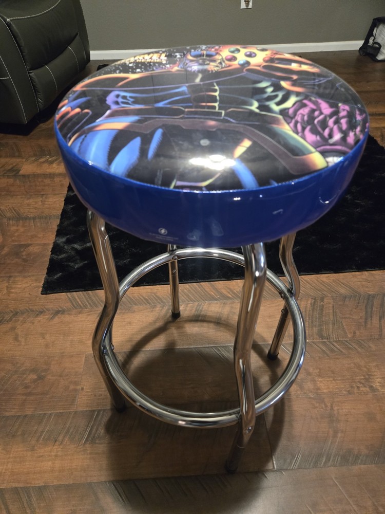 2 Rare Arcade 1up Marvel Superheros 21.5 Stools