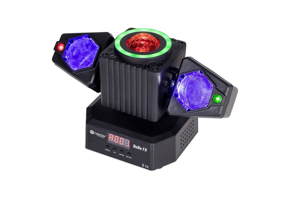 ColorKey BeBe FX Multi‑Effect LED Light - Black