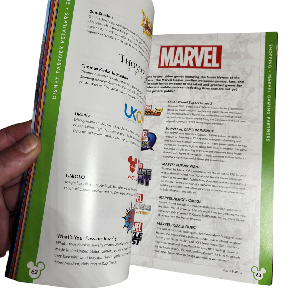 2017 Disney D23 Expo Official Souvenir Program Guide