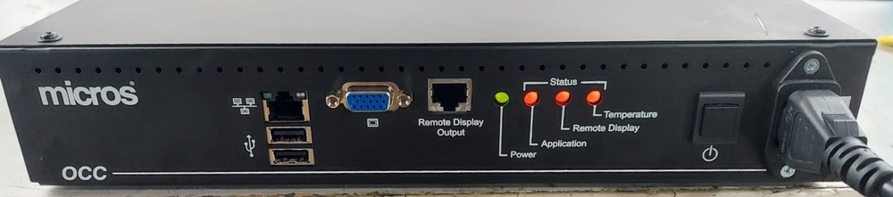 Micros Order Confirmation Controller 700976-410