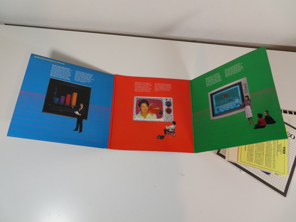 Deluxe Video for AMIGA PC - Electronic Arts - 1986 Software *READ*