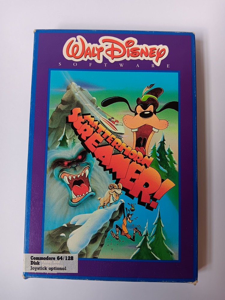 Commodore 64/128 Matterhorn Screamer Computer Software Tested/Works Box Damage