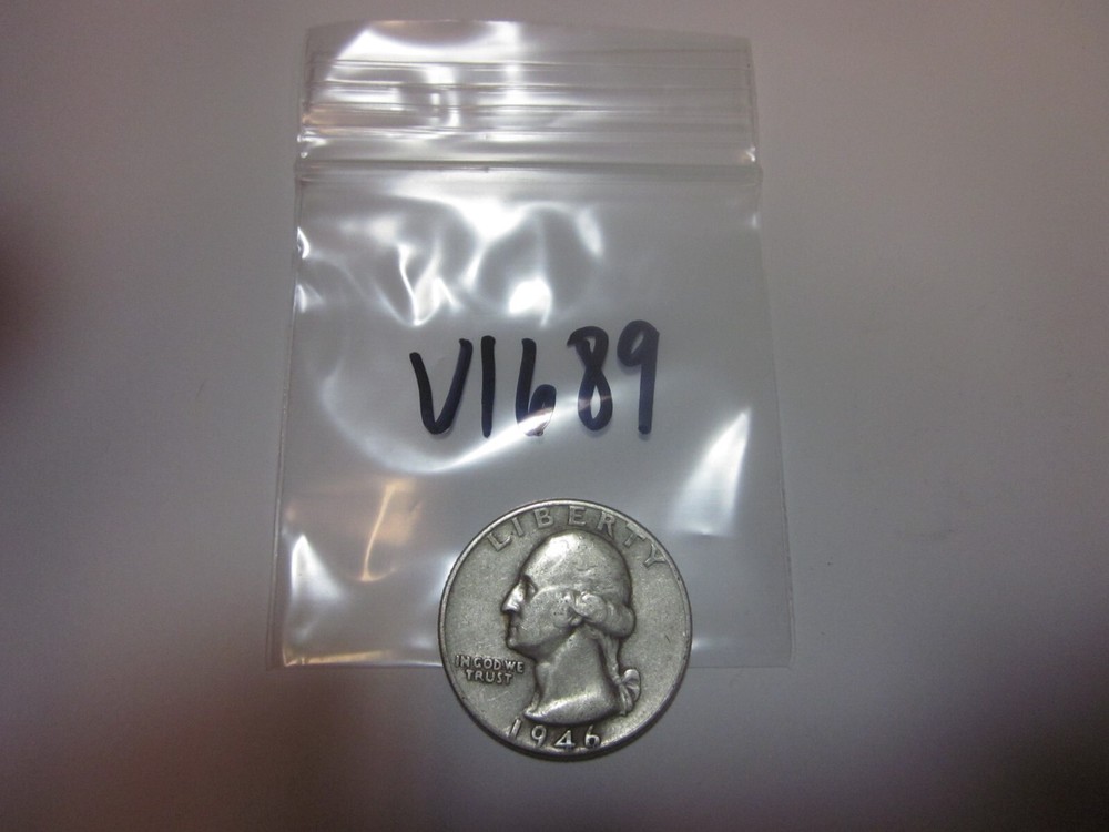 1946 Washington Silver Quarter 90% Silver