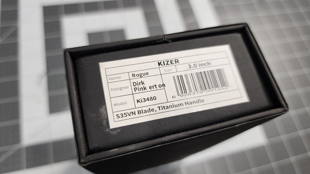 Kizer Knives Ki3480 Rogue - EUC