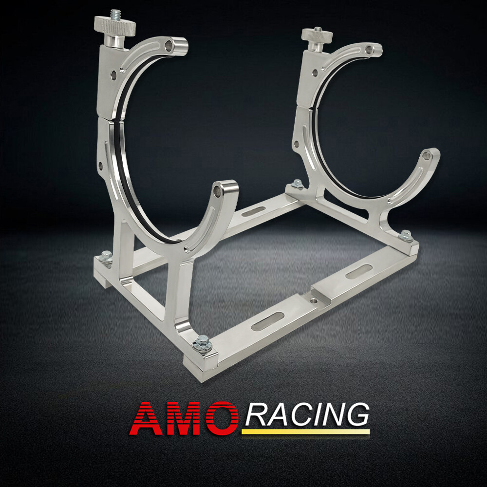 Nitrous Oxide Nos Billet Aluminum Single Bottle Holder Bracket Polished