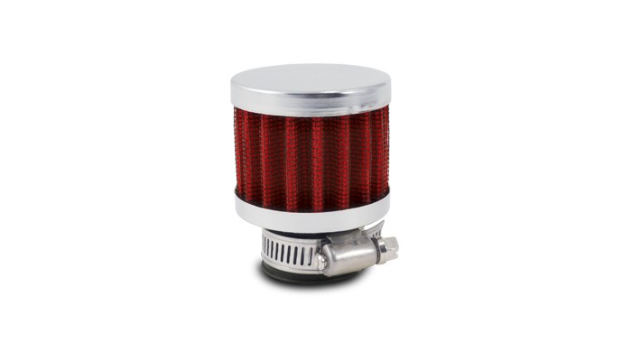 Vibrant Performance 2164 Crankcase Breather Filter w/Chrome Filter Cap