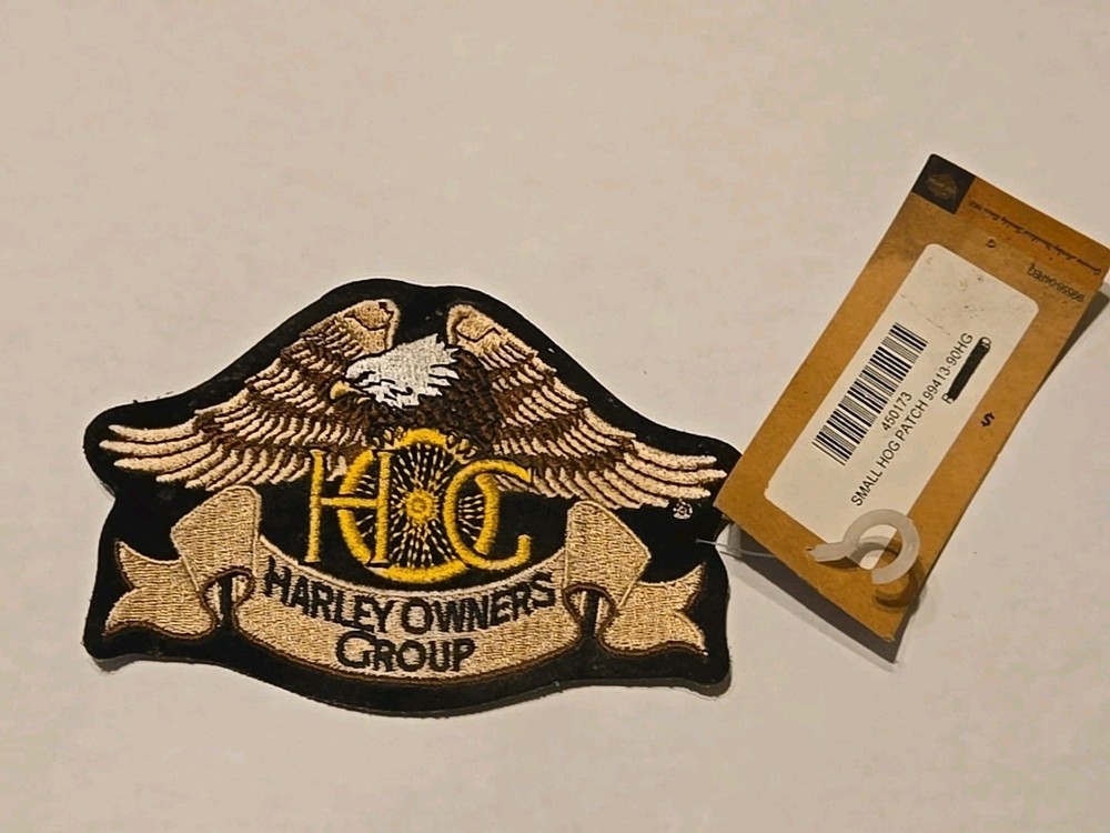 Harley Davidson Owners Group HOG Small Heritage Eagle 5" Patch New With Tags