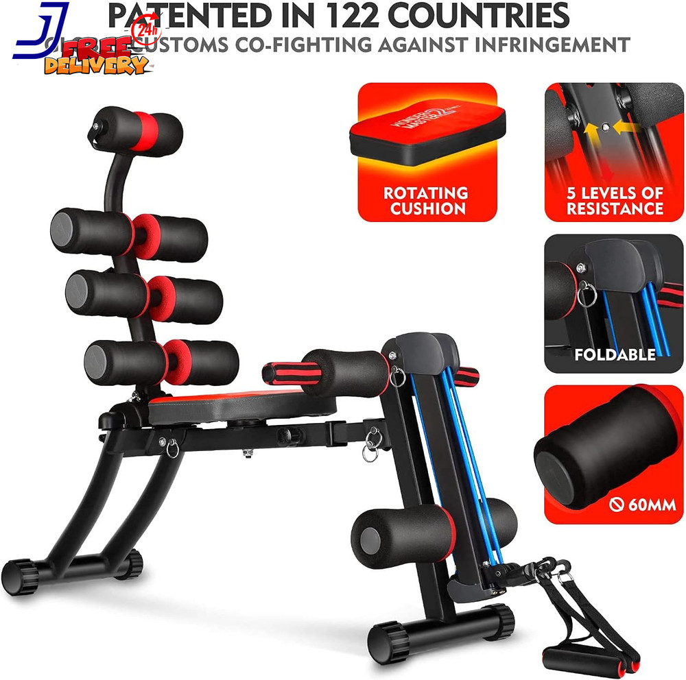 22 in 1 Wonder Master Core & Abdominal Workout Equipment Foldable & Adjustable